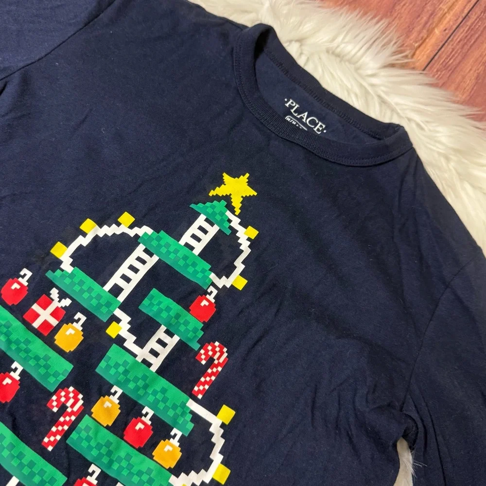 The Children’s Place “Gamer” Christmas Long Sleeve Shirt - Boys Size M (7/8)